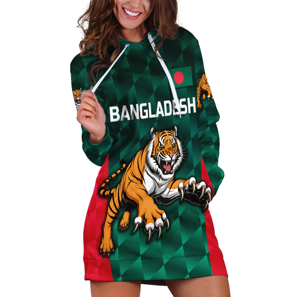 (Custom Personalised) Bangladesh Cricket Hoodie Dress Special Style The Tigers LT8 - Wonder Print Shop