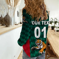 (Custom Personalised) Bangladesh Cricket Women Casual Shirt Special Style The Tigers LT8 - Wonder Print Shop