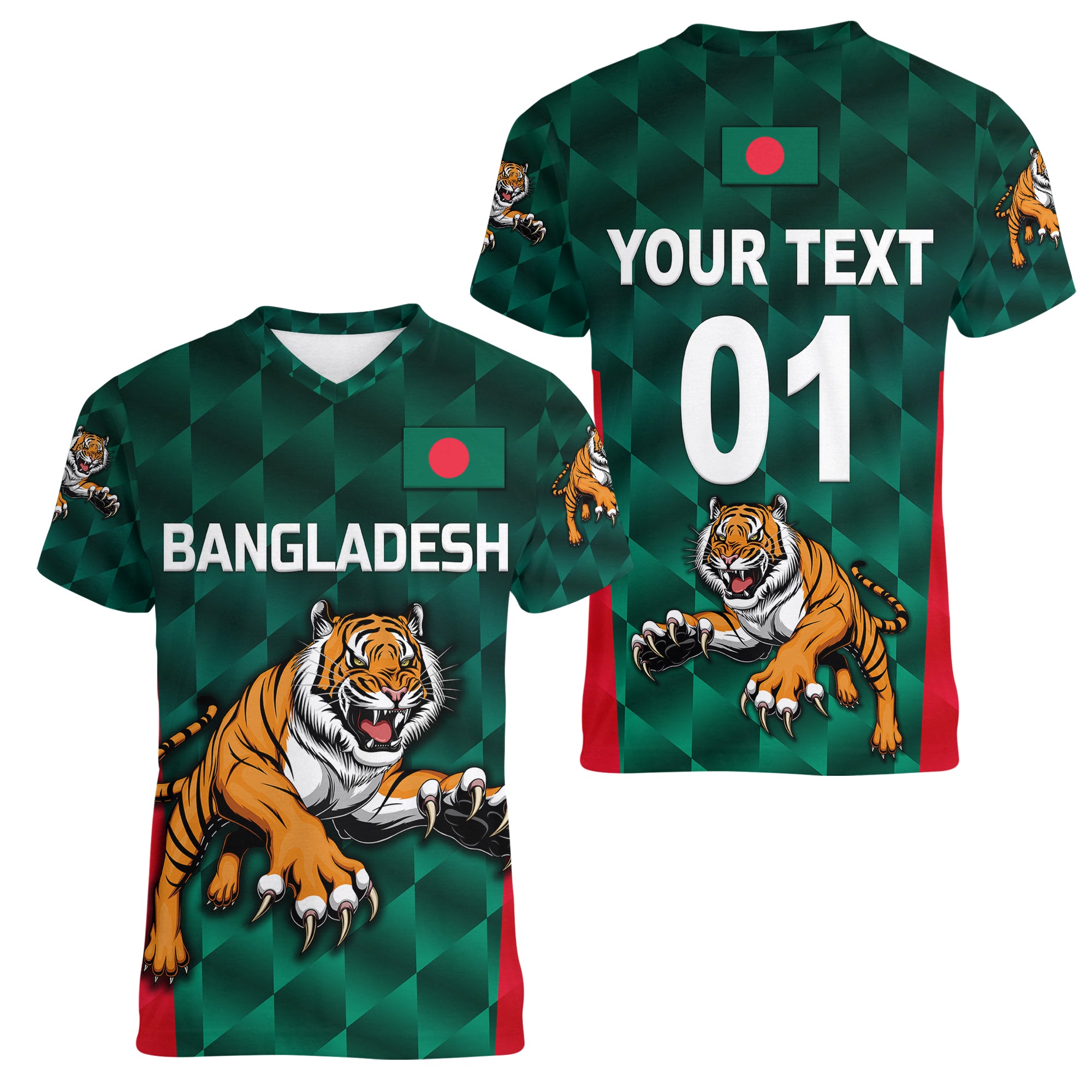 custom-personalised-bangladesh-cricket-women-v-neck-t-shirt-special-style-the-tigers