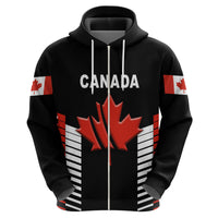 Custom Canada CrickeHoodie Maple Leaf Unique Style Black LT8 - Wonder Print Shop