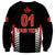 (Custom Personalised) Canada Cricket Sweatshirt Maple Leaf Unique Style - Black LT8 - Wonder Print Shop