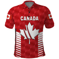 Custom Canada Cricket Polo Shirt Maple Leaf Unique Style Red LT8 - Wonder Print Shop