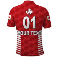 Custom Canada Cricket Polo Shirt Maple Leaf Unique Style Red LT8 - Wonder Print Shop