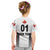 (Custom Personalised) Canada Cricket Kid T Shirt Maple Leaf Unique Style - White LT8 - Wonder Print Shop