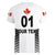 (Custom Personalised) Canada Cricket Women V Neck T Shirt Maple Leaf Unique Style - White LT8 - Wonder Print Shop