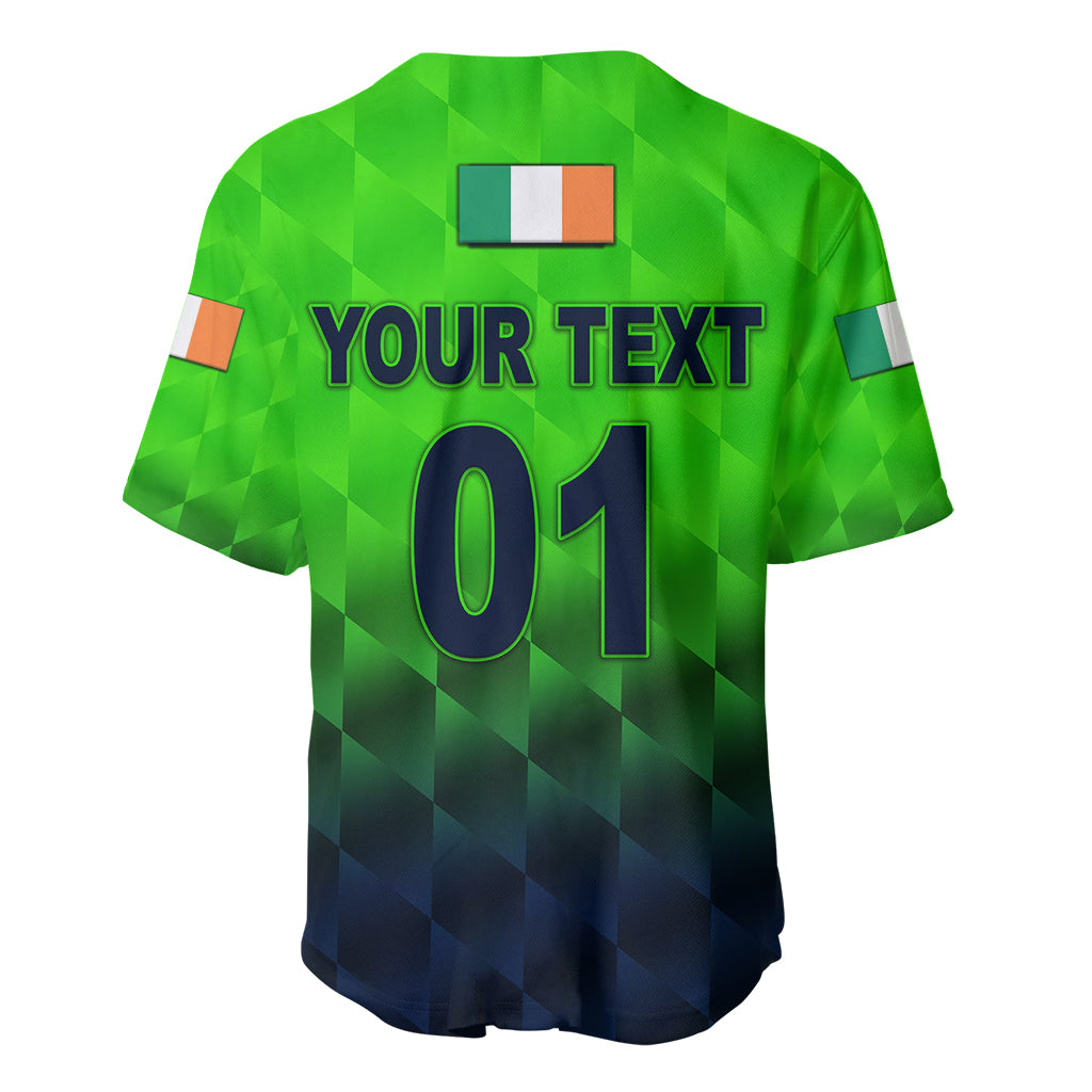 (Custom Personalised) Ireland Cricket Baseball Jersey Unique Style LT8 - Wonder Print Shop