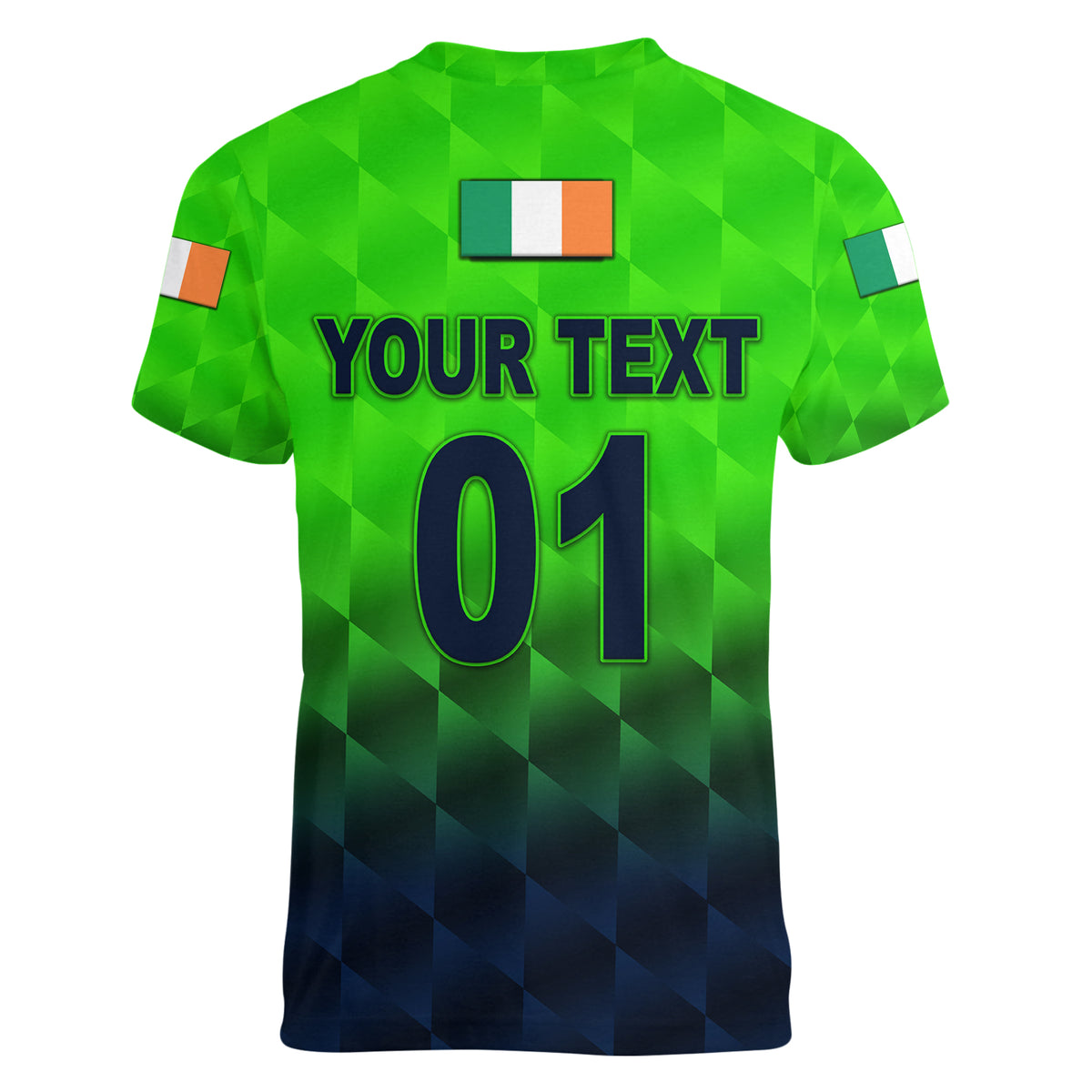 (Custom Personalised) Ireland Cricket Women V Neck T Shirt Unique Style LT8 - Wonder Print Shop