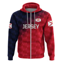 Custom The Bailiwick of Jersey CrickeHoodie Unique Style Red NO.2 LT8 - Wonder Print Shop