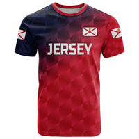 Custom The Bailiwick of Jersey Cricket T Shirt Unique Style Red NO.2 LT8 - Wonder Print Shop