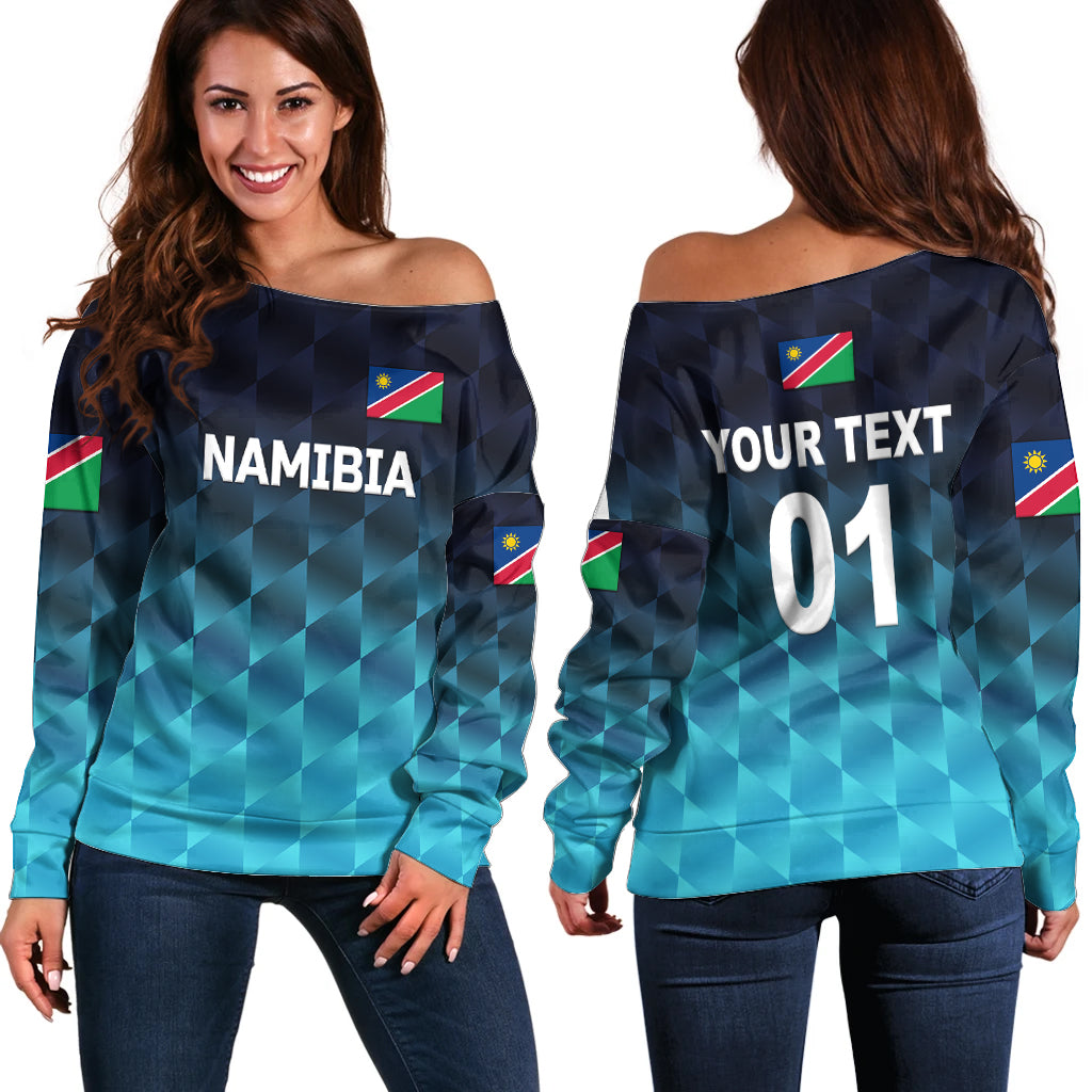 custom-personalised-namibia-cricket-off-shoulder-sweater-unique-style-blue