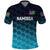 Custom Namibia Cricket Polo Shirt Unique Style Blue LT8 - Wonder Print Shop
