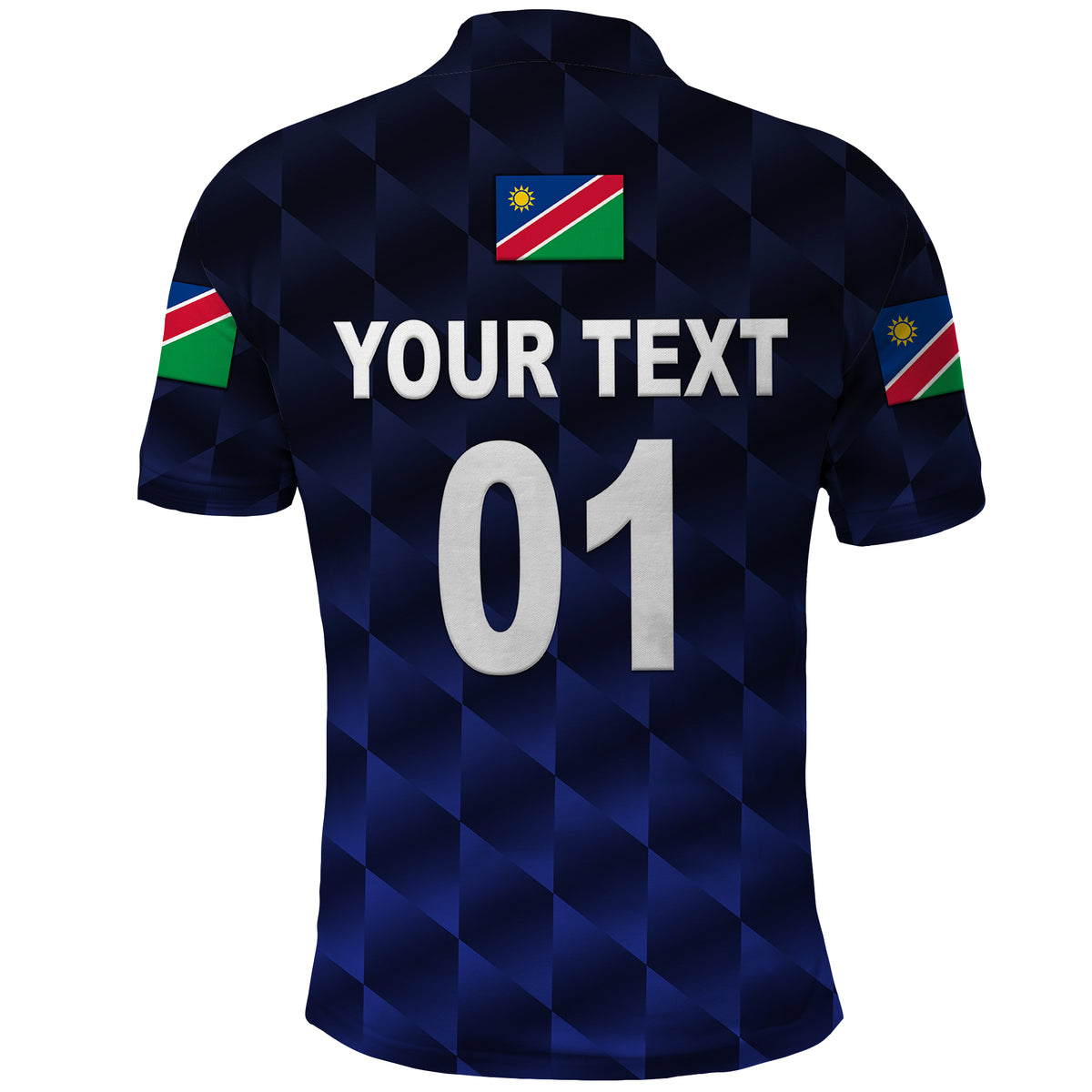 Custom Namibia Cricket Polo Shirt Unique Style Navy LT8 - Wonder Print Shop