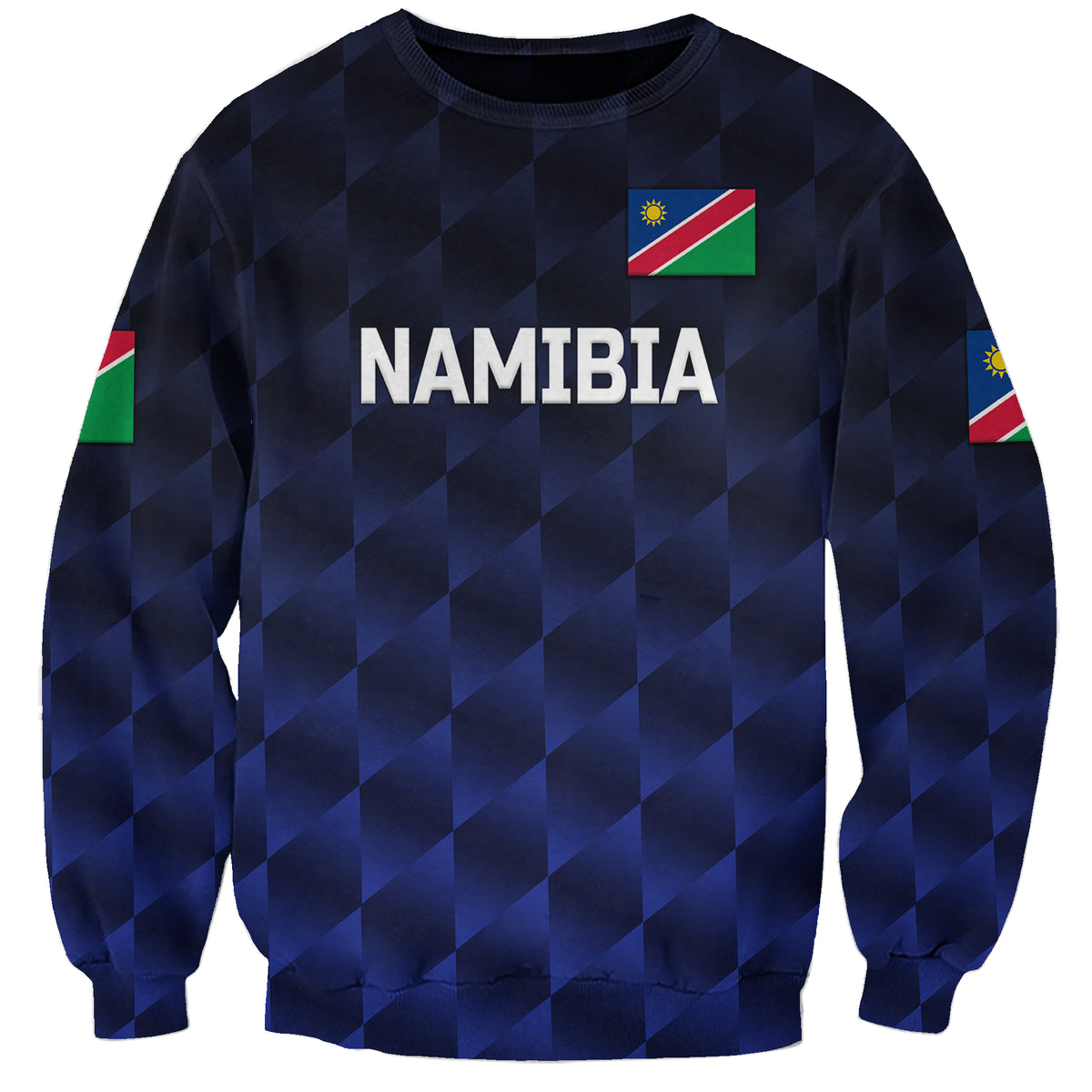 (Custom Personalised) Namibia Cricket Sweatshirt Unique Style - Navy LT8 - Wonder Print Shop