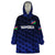 (Custom Personalised) Namibia Cricket Wearable Blanket Hoodie Unique Style - Navy LT8 - Wonder Print Shop