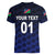 (Custom Personalised) Namibia Cricket Women V Neck T Shirt Unique Style - Navy LT8 - Wonder Print Shop