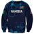 (Custom Personalised) Namibia Cricket Sweatshirt Special Style LT8 - Wonder Print Shop