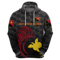 Custom Papua New Guinea Barramundis CrickeHoodie Birds Of Paradise Paradisaea Raggiana Original Black LT8 - Wonder Print Shop