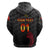 Custom Papua New Guinea Barramundis CrickeHoodie Birds Of Paradise Paradisaea Raggiana Original Black LT8 - Wonder Print Shop