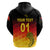 Custom Papua New Guinea Barramundis CrickeHoodie Birds Of Paradise Paradisaea Raggiana Original Gradient Flag Vibes LT8 - Wonder Print Shop