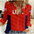 (Custom Personalised) United States National Cricket Women Casual Shirt Team USA Cricket Red LT8 - Wonder Print Shop