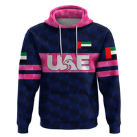 Custom United Arab Emirates UAE CrickeHoodie Falcon Unique Navy LT8 - Wonder Print Shop