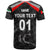 Custom United Arab Emirates UAE Cricket T Shirt Falcon Special Black LT8 - Wonder Print Shop