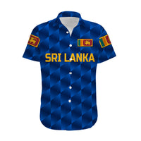 (Custom Personalised) Sri Lanka Cricket Hawaiian Shirt The Lions Unique - Blue LT8 - Wonder Print Shop