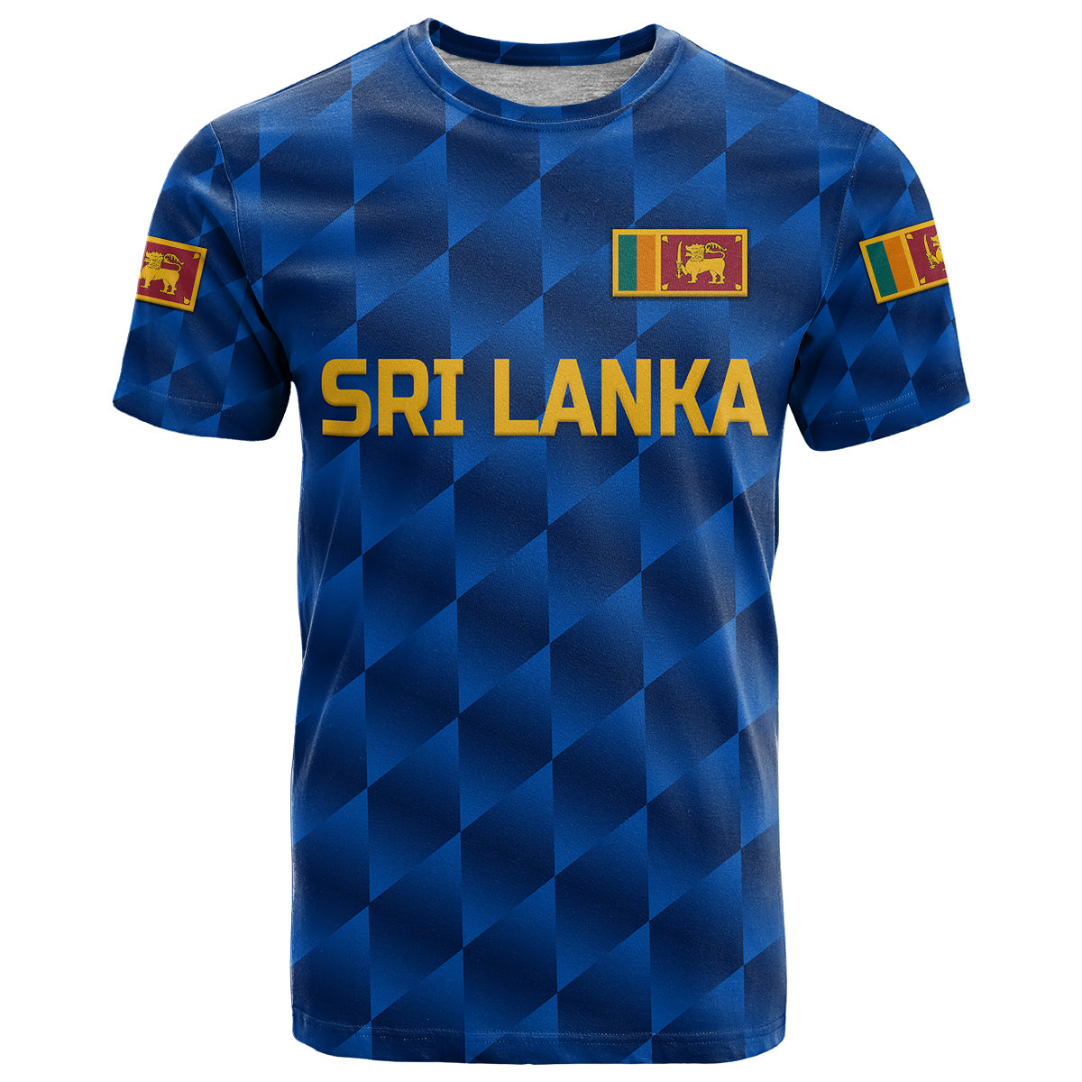 Custom Sri Lanka Cricket T Shirt The Lions Unique Blue LT8 - Wonder Print Shop