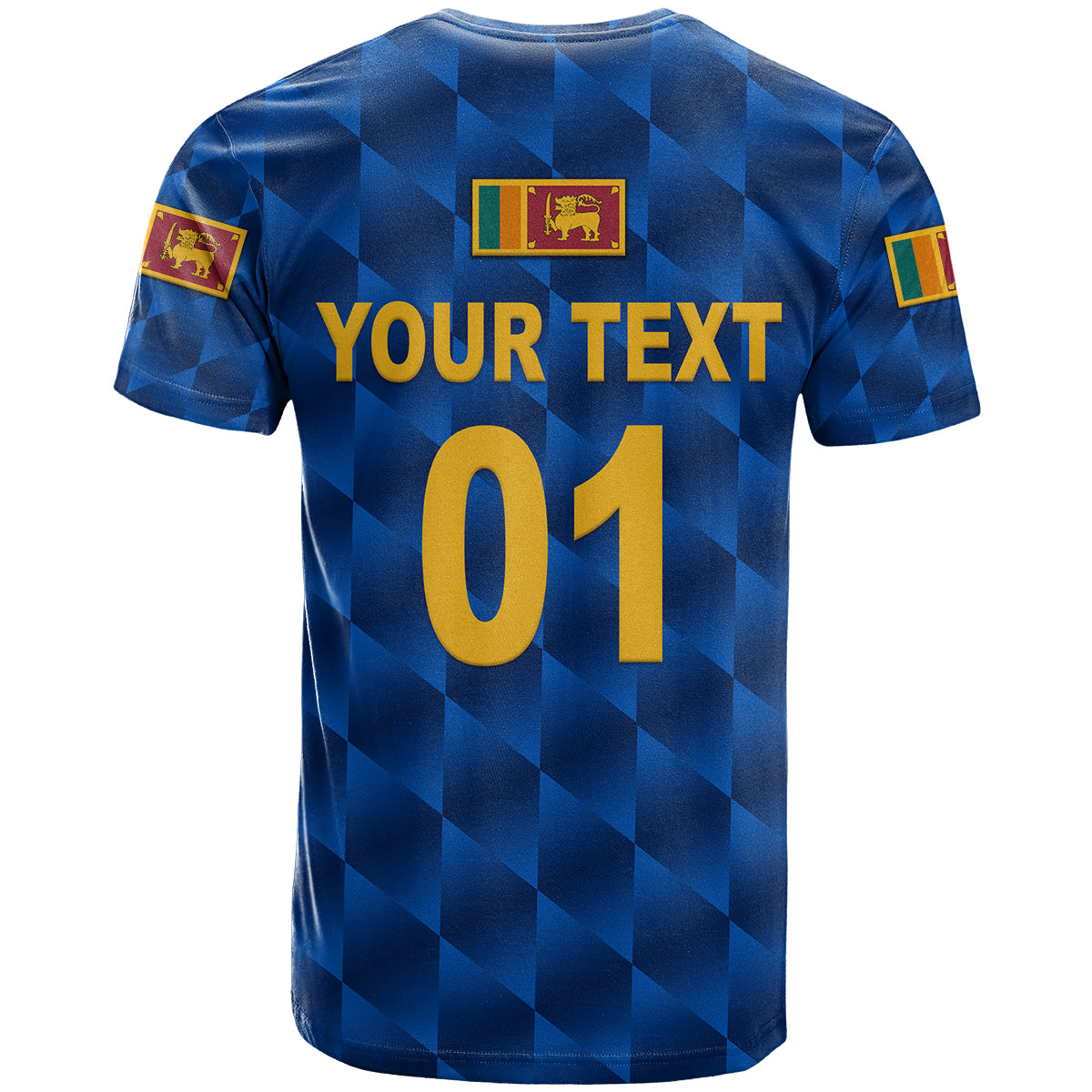 Custom Sri Lanka Cricket T Shirt The Lions Unique Blue LT8 - Wonder Print Shop
