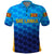 Custom Sri Lanka Cricket Polo Shirt The Lions Unique Gradient Blue LT8 - Wonder Print Shop