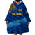 (Custom Personalised) Sri Lanka Cricket Wearable Blanket Hoodie The Lions Special - Blue LT8 - Wonder Print Shop