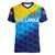 custom-personalised-sri-lanka-cricket-women-v-neck-t-shirt-the-lions-special-gradient-blue