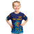 (Custom Personalised) Sri Lanka Cricket Kid T Shirt The Lions Pride Version - Blue LT8 - Wonder Print Shop