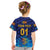 (Custom Personalised) Sri Lanka Cricket Kid T Shirt The Lions Pride Version - Blue LT8 - Wonder Print Shop