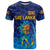 Custom Sri Lanka Cricket T Shirt The Lions Pride Version Blue LT8 - Wonder Print Shop