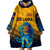 (Custom Personalised) Sri Lanka Cricket Wearable Blanket Hoodie The Lions Pride Version - Yellow LT8 - Wonder Print Shop