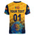(Custom Personalised) Sri Lanka Cricket Women V Neck T Shirt The Lions Pride Version - Yellow LT8 - Wonder Print Shop