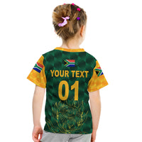 (Custom Personalised) South Africa Proteas Cricket Kid T Shirt Simple - Green LT8 - Wonder Print Shop