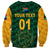 (Custom Personalised) South Africa Proteas Cricket Sweatshirt Simple - Green LT8 - Wonder Print Shop