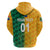 Custom South Africa Proteas CrickeHoodie Simple Yellow LT8 - Wonder Print Shop