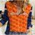 (Custom Personalised) Netherlands Cricket Dutch Lion Women Casual Shirt Unique Orange LT8 - Wonder Print Shop