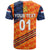Custom Netherlands Cricket Dutch Lion T Shirt Special Orange LT8 - Wonder Print Shop