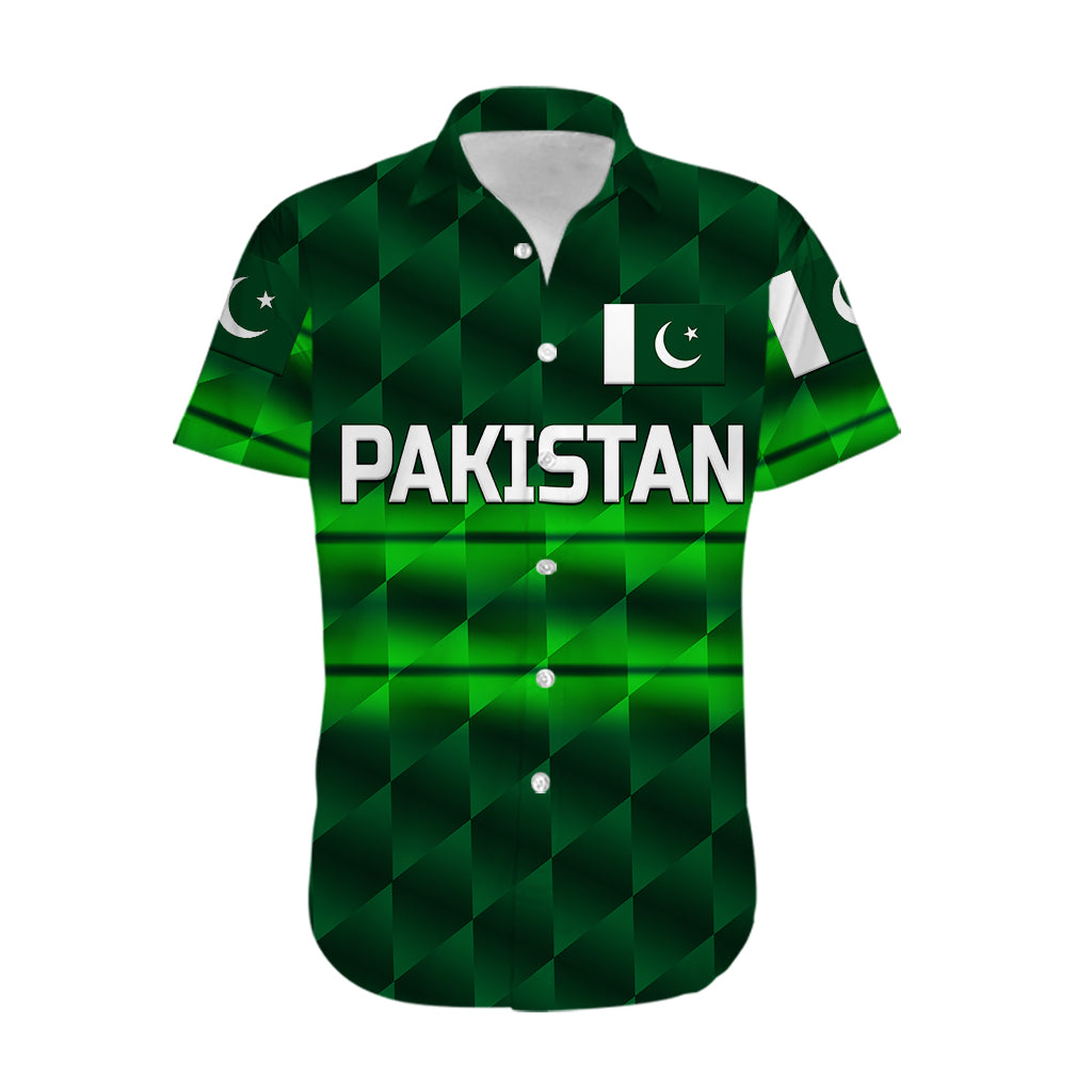 (Custom Personalised) Pakistan Cricket Hawaiian Shirt Pak Shaheens Unique - Dark Green LT8 - Wonder Print Shop