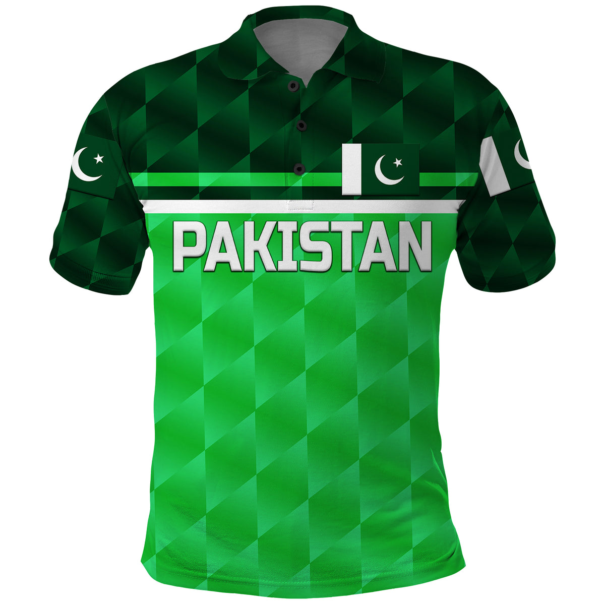 Custom Pakistan Cricket Polo Shirt Pak Shaheens Unique Green LT8 - Wonder Print Shop