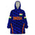 (Custom Personalised) India Cricket Wearable Blanket Hoodie Men In Blue Unique - Blue LT8 - Wonder Print Shop
