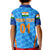 Custom India Cricket Polo Shirt for Kid Men In Blue Unique Light Blue LT8 - Wonder Print Shop
