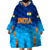 (Custom Personalised) India Cricket Wearable Blanket Hoodie Men In Blue Unique - Gradient Blue LT8 - Wonder Print Shop