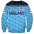 (Custom Personalised) England Cricket Sweatshirt Unique - Blue LT8 - Wonder Print Shop
