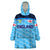 (Custom Personalised) England Cricket Wearable Blanket Hoodie Unique - Blue LT8 - Wonder Print Shop