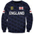 (Custom Personalised) England Cricket Sweatshirt Unique - Navy LT8 - Wonder Print Shop